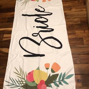 Bride Beach Blanket
